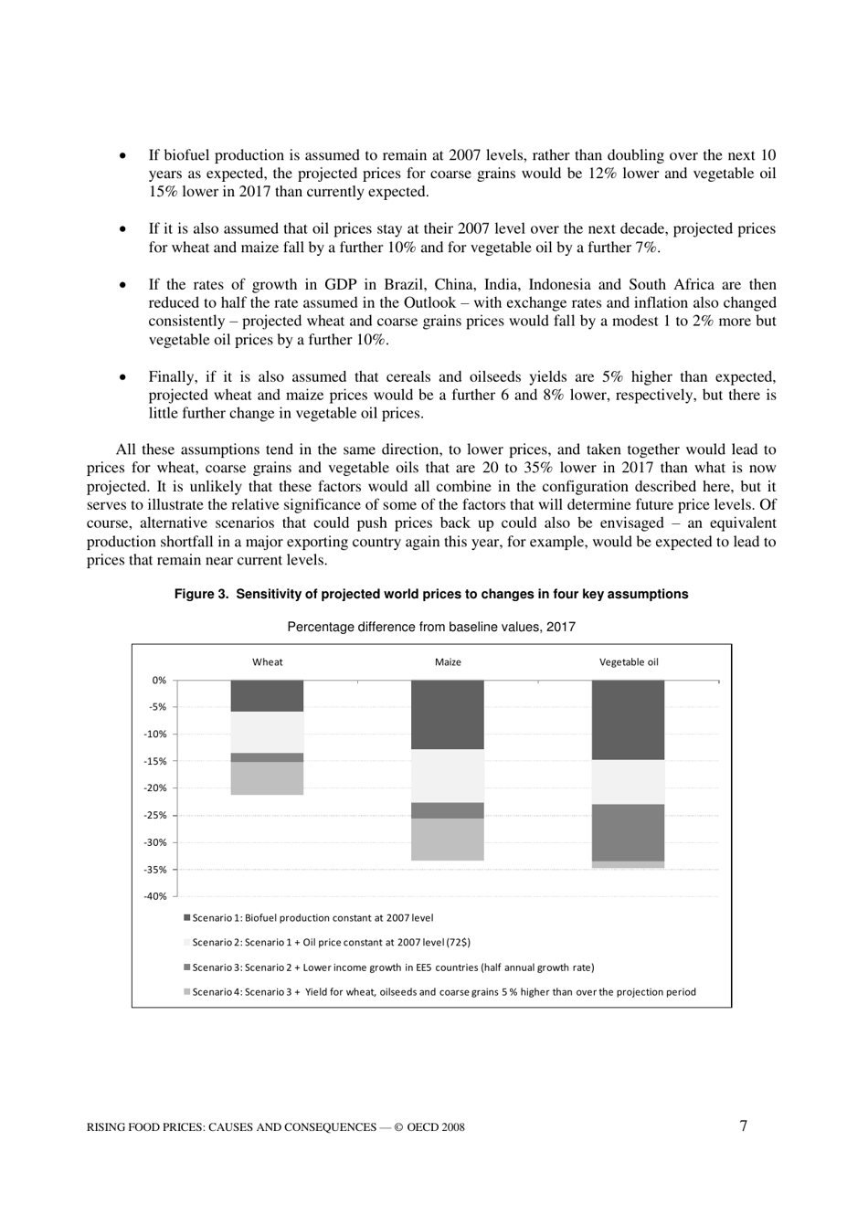 Rising Food Prices: Causes and Consequences - Organisation for Economic Co-operation and Development (Oecd), Page 7
