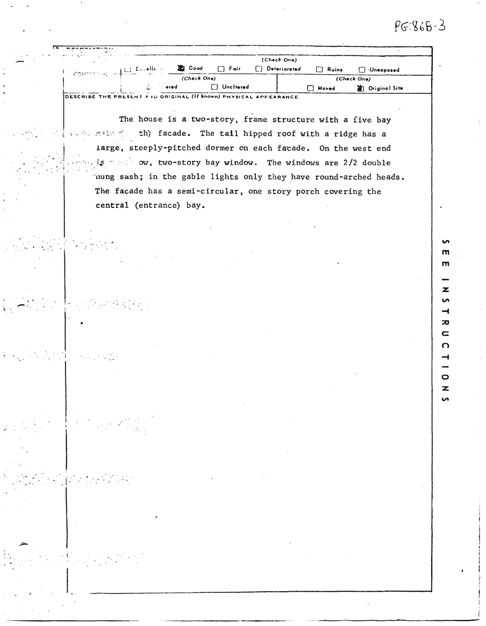 Sample State Historic Sites Inventory Form - Maryland, Page 17
