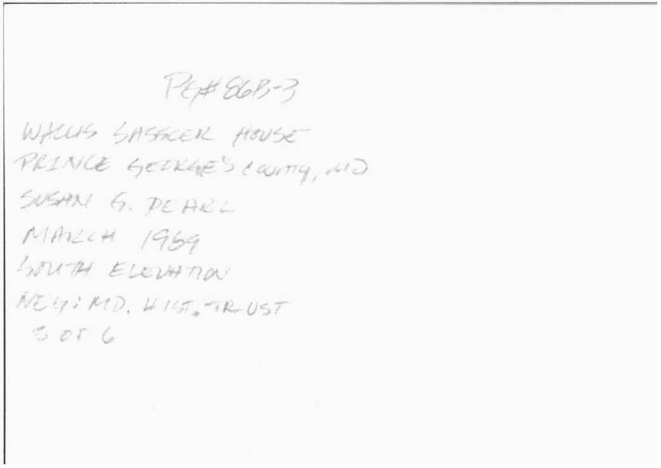 Sample State Historic Sites Inventory Form - Maryland, Page 31