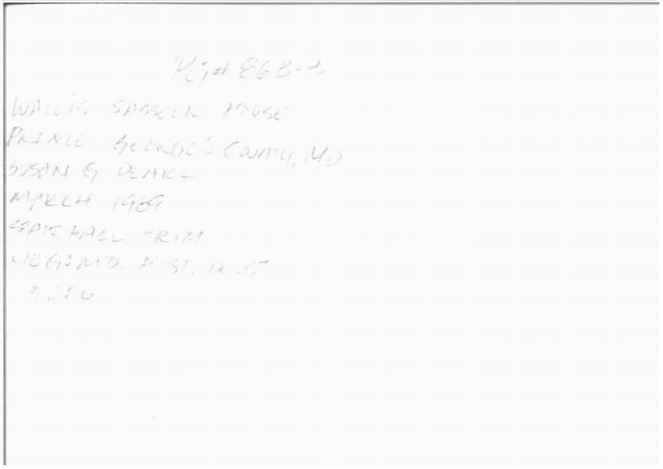 Sample State Historic Sites Inventory Form - Maryland, Page 35