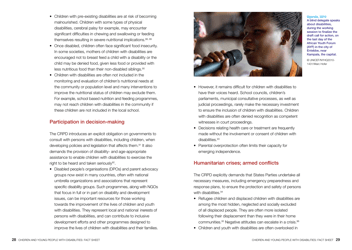 Children and Young People With Disabilities Fact Sheet - Unicef, Page 15