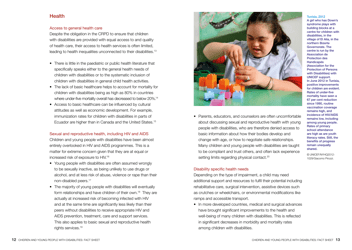 Children and Young People With Disabilities Fact Sheet - Unicef, Page 7