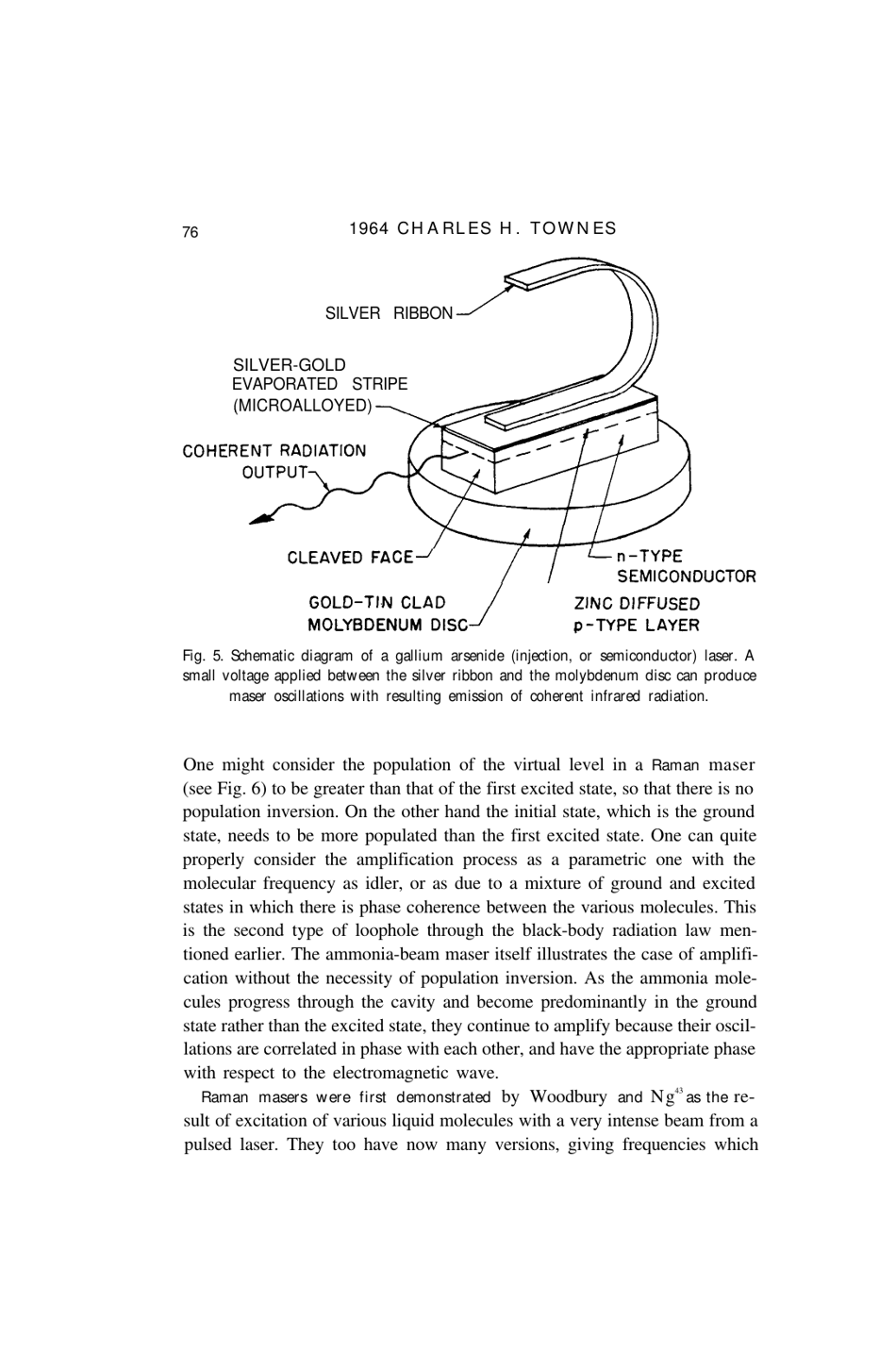 Production of Coherent Radiation by Atoms and Molecules - Charles H. Townes, Nobel Lecture, Page 19