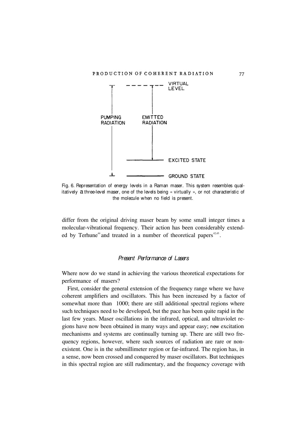 Production of Coherent Radiation by Atoms and Molecules - Charles H. Townes, Nobel Lecture, Page 20