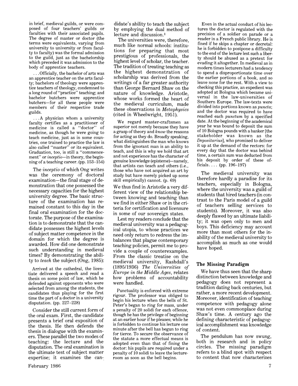 Those Who Understand: Knowledge Growth in Teaching - Lee S. Shulman, American Educational Research Association, Page 5