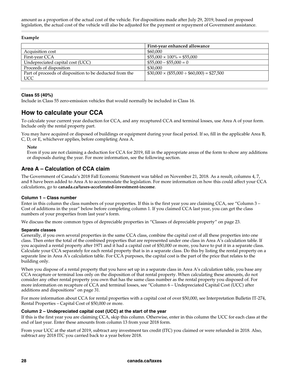 Form T4036 Rental Income - Canada, Page 28