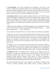 Investment Management Agreement Template, Page 3
