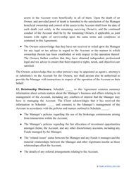Investment Management Agreement Template, Page 6