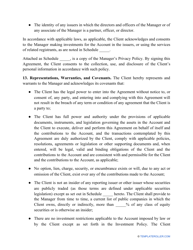 Investment Management Agreement Template, Page 7