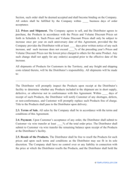 Distribution Agreement Template, Page 3