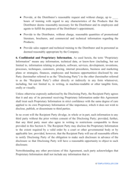 Distribution Agreement Template, Page 5