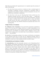 Distribution Agreement Template, Page 7