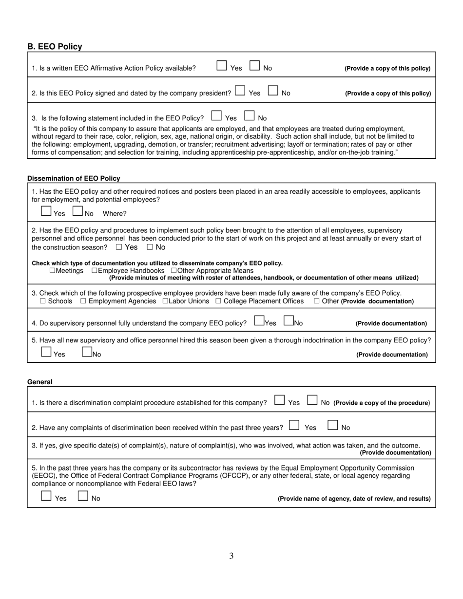 Contract Compliance Review Checklist - Alaska, Page 3
