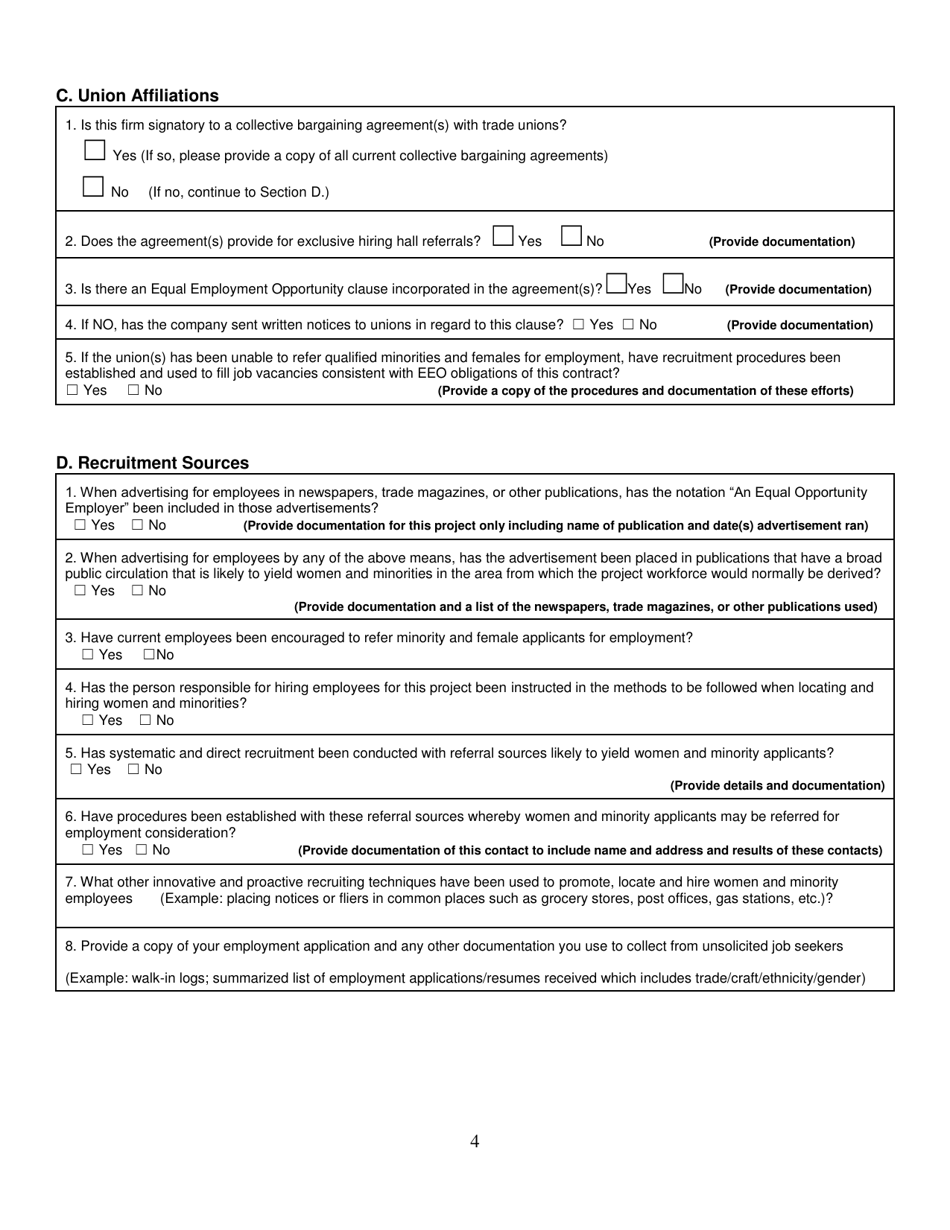 Contract Compliance Review Checklist - Alaska, Page 4