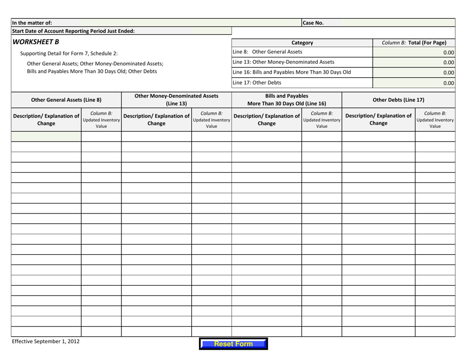 Form 7 - Fill Out, Sign Online and Download Fillable PDF, Arizona ...