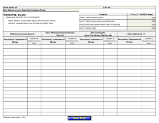 Form 9 Simplified Conservator's Account - Arizona, Page 4
