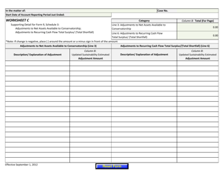 Form 9 Simplified Conservator's Account - Arizona, Page 6