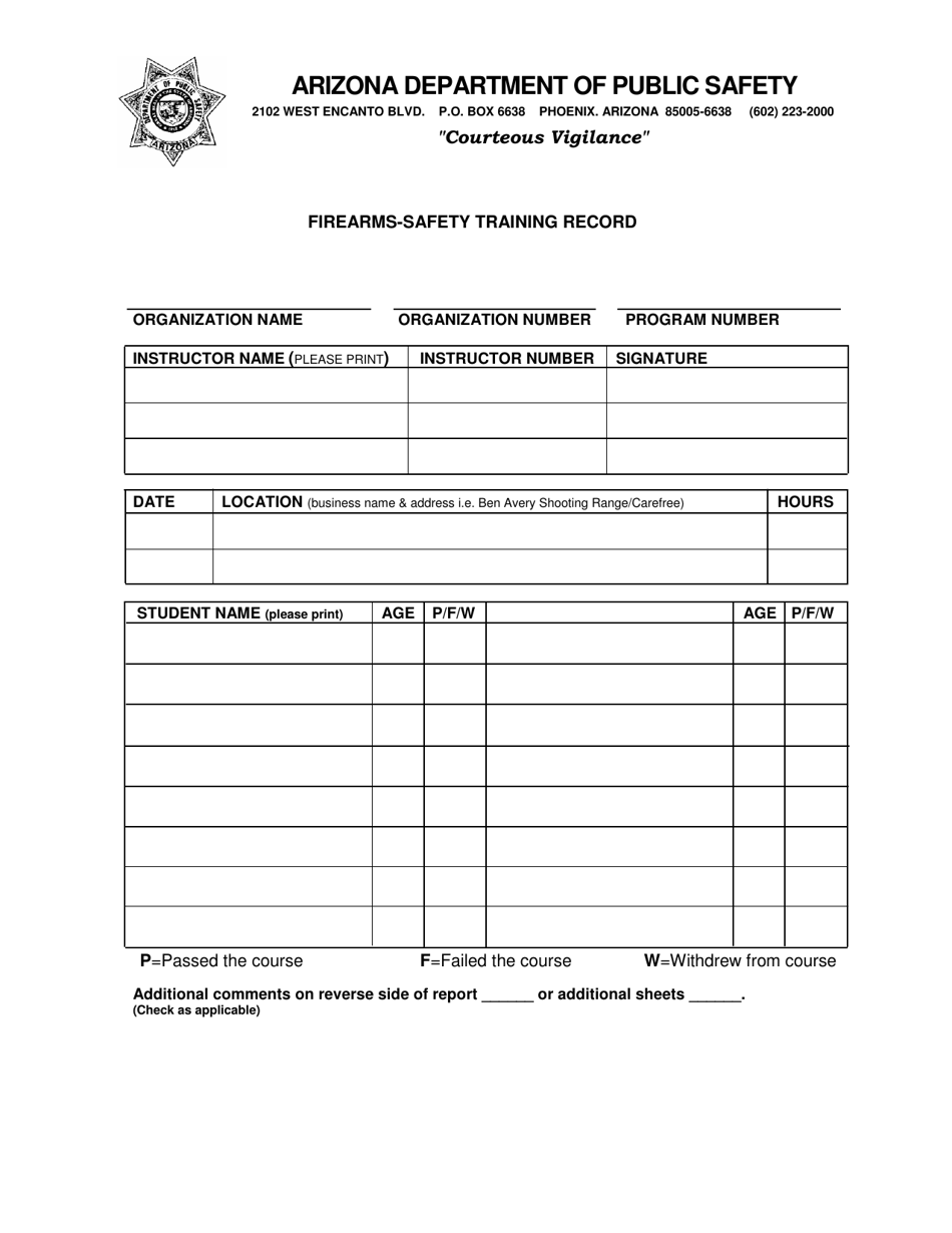 31 Best Ideas For Coloring Printable Firearm Record