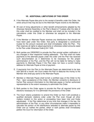 Model Qualified Domestic Relations Order - Arkansas, Page 4