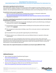 Alaska Medicaid Opioid Td, Ql, Extended Release and Second-Level Opioid Review Prior Authorization Form - Alaska, Page 2