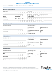 Mat Provider Standards of Care Attestation - Alaska, Page 2