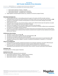 Mat Provider Standards of Care Attestation - Alaska, Page 6