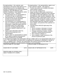 Form DE-112 Authorized Representative - Arizona, Page 2