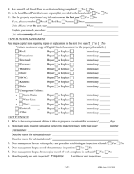 ADFA Form 111 Management Review Questionnaire - Arkansas, Page 2