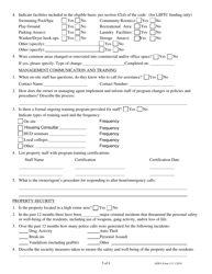 ADFA Form 111 Management Review Questionnaire - Arkansas, Page 5