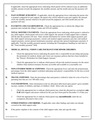 Instructions for Form DRS81F Child Support Order - Arizona, Page 4