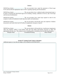 Form UNI-17 Care Provider Training Checklist - Alaska, Page 9