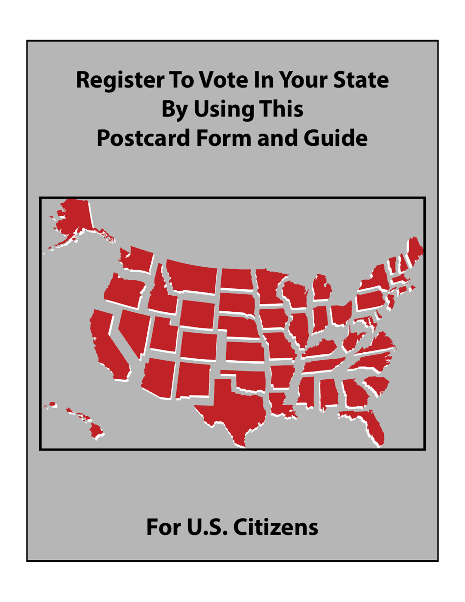 Voter Registration Application, Page 1