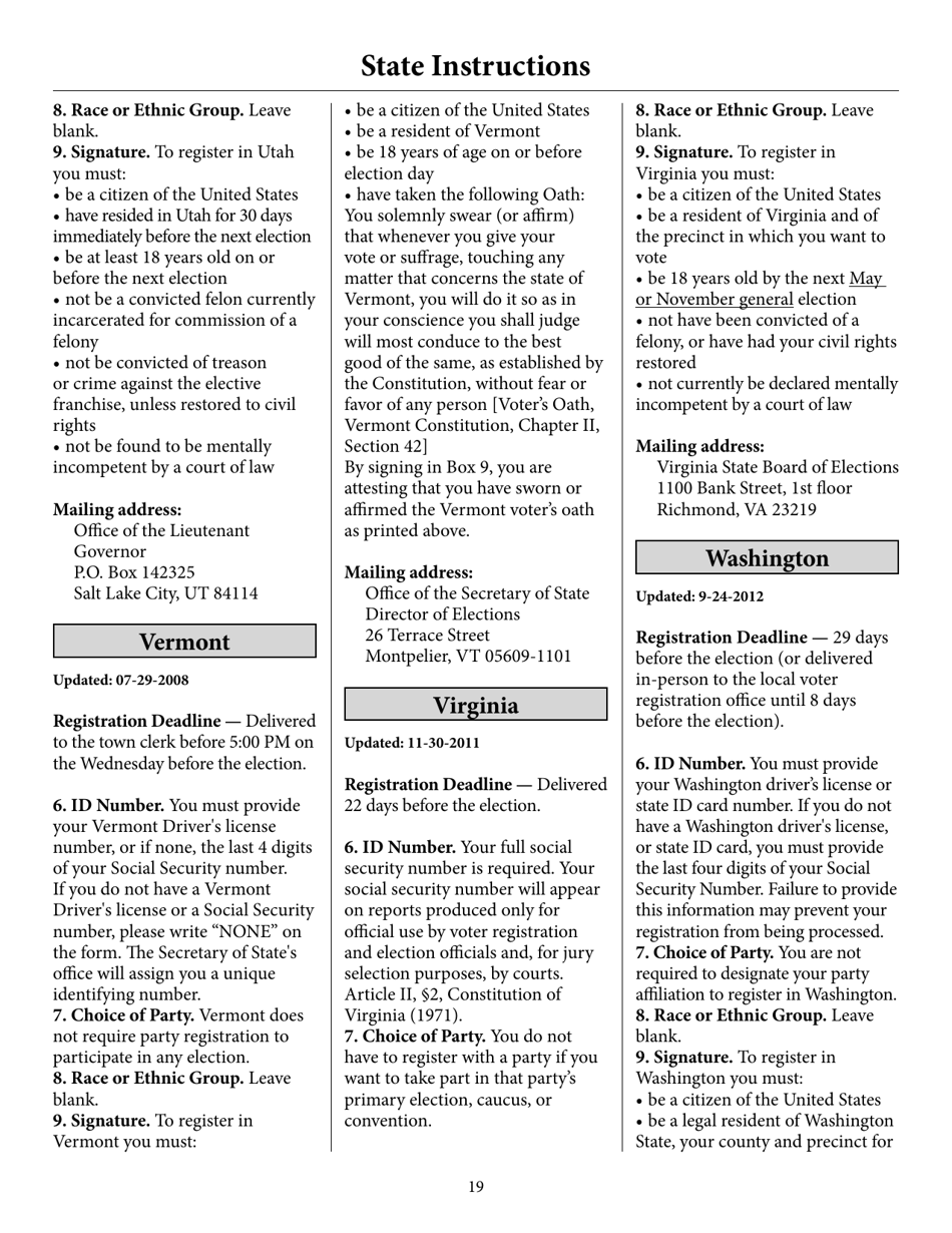 Voter Registration Application, Page 24