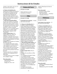 Voter Registration Application (English/Spanish), Page 21