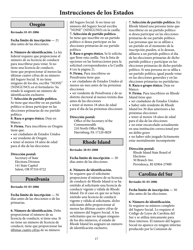 Voter Registration Application (English/Spanish), Page 22
