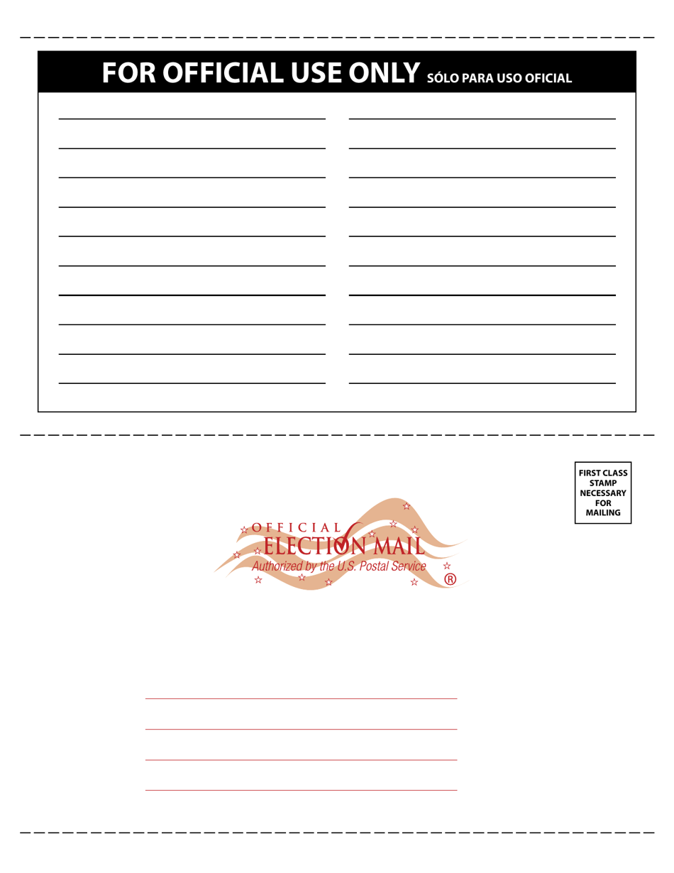 Voter Registration Application (English / Spanish), Page 7