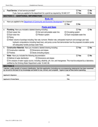 Form 18-30-APP.01 Application for Public Facility - Alaska, Page 2