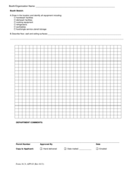 Form 18-31-APP.03 Application for Temporary Food Service Permit - Alaska, Page 2