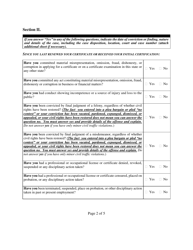 Private Process Server Certification Renewal Application Form - Arizona, Page 2