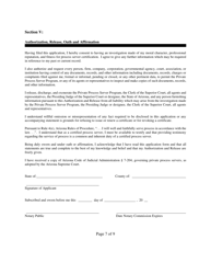 Private Process Server Certification Initial Certification Application Form - Arizona, Page 7