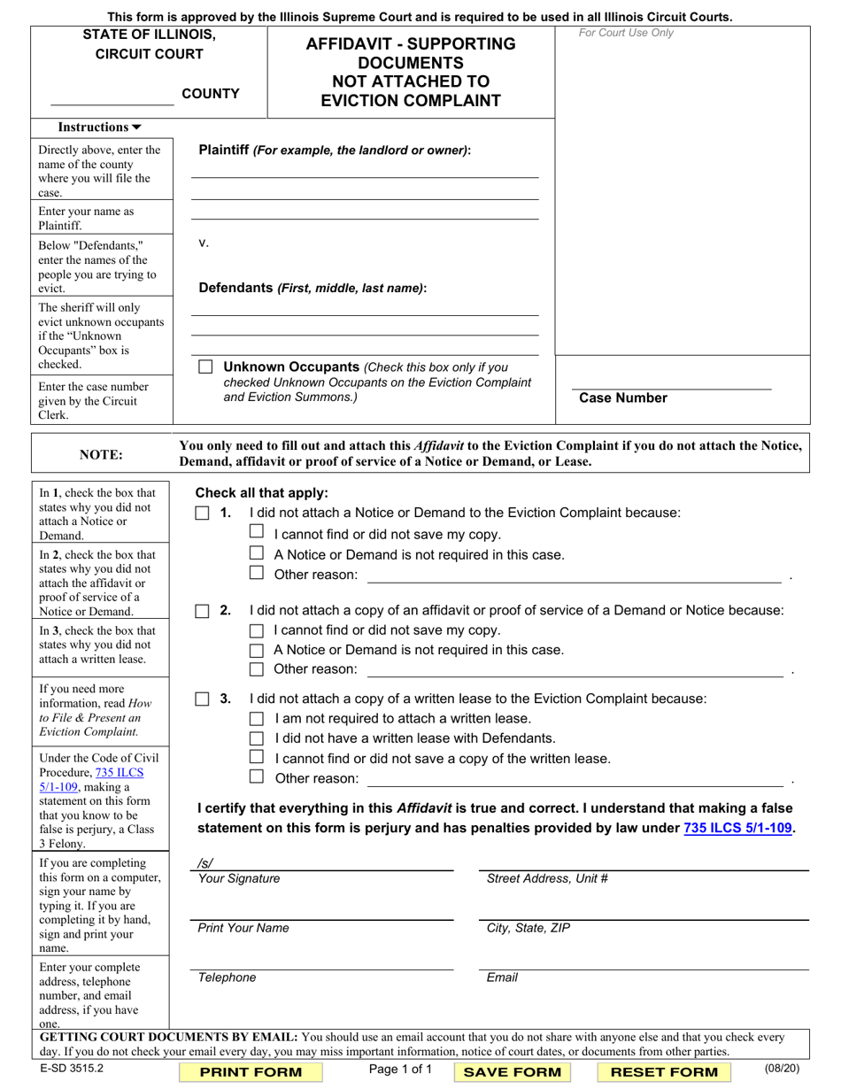 Form E-SD3515.2 - Fill Out, Sign Online and Download Fillable PDF ...