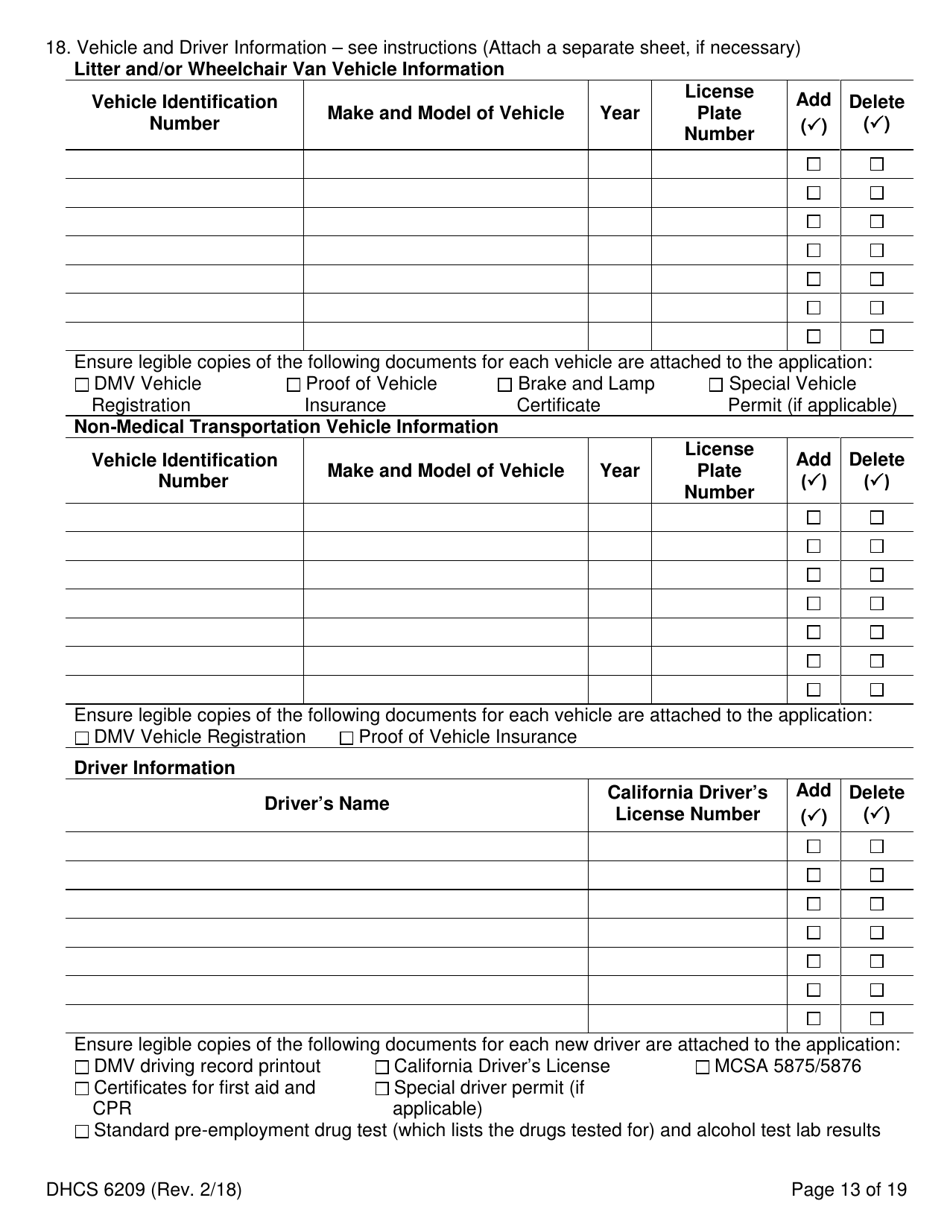 Form DHCS6209 Medi-Cal Supplemental Changes - California, Page 15