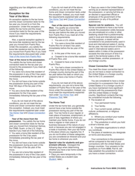 Instructions for IRS Form 8898 Statement for Individuals Who Begin or End Bona Fide Residence in a U.S. Possession, Page 2