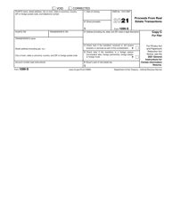 IRS Form 1099-S Proceeds From Real Estate Transactions, Page 5