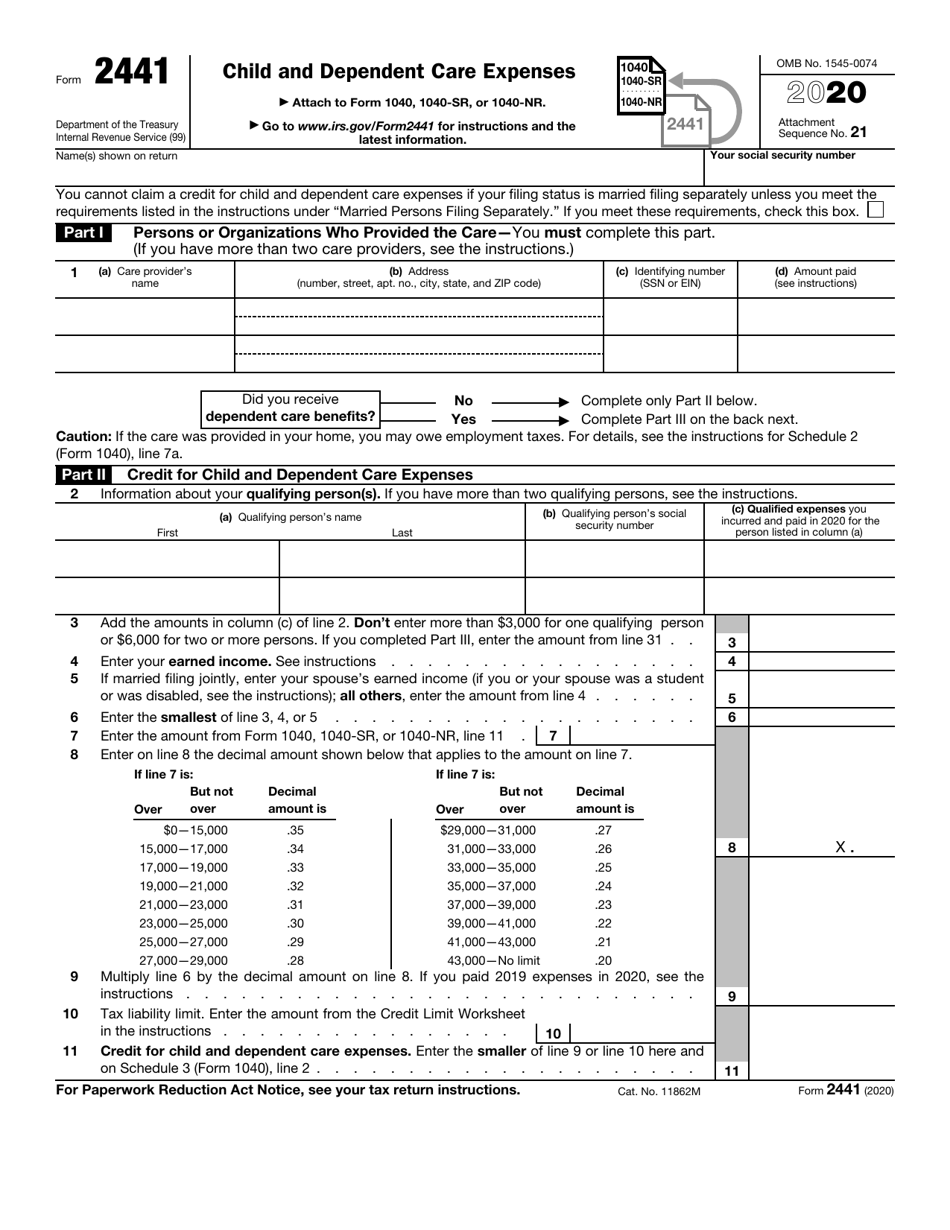 Home Daycare Tax Worksheet