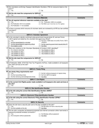 IRS Form 6729 Qss Site Review Sheet, Page 2