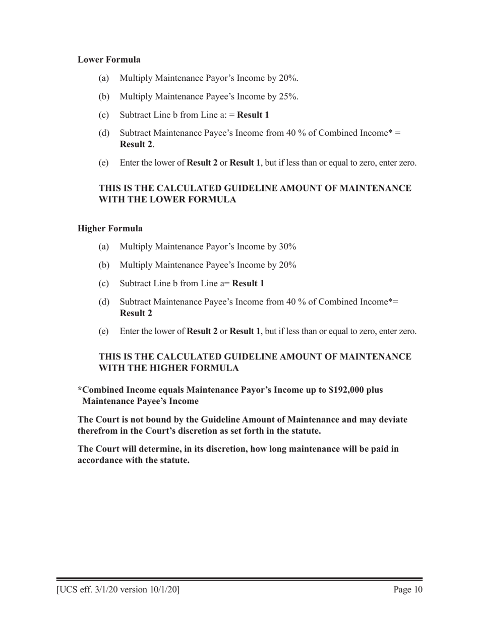 Preliminary Conference Stipulation / Order Contested Matrimonial - New York, Page 10