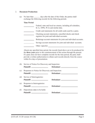 Preliminary Conference Stipulation/Order Contested Matrimonial - New York, Page 6