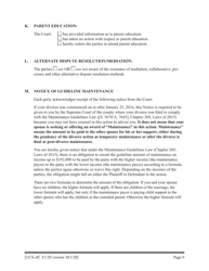 Preliminary Conference Stipulation/Order Contested Matrimonial - New York, Page 9