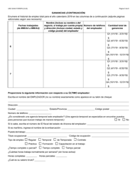 Formulario UIB-1244A-S Solicitud Inicial Para Asistencia De Desempleo Por La Pandemia - Arizona (Spanish), Page 5